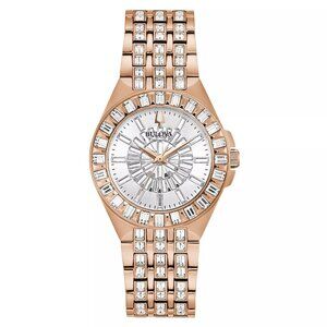 Bulova Phantom Women's Quartz Crystal Accent Watch 32MM